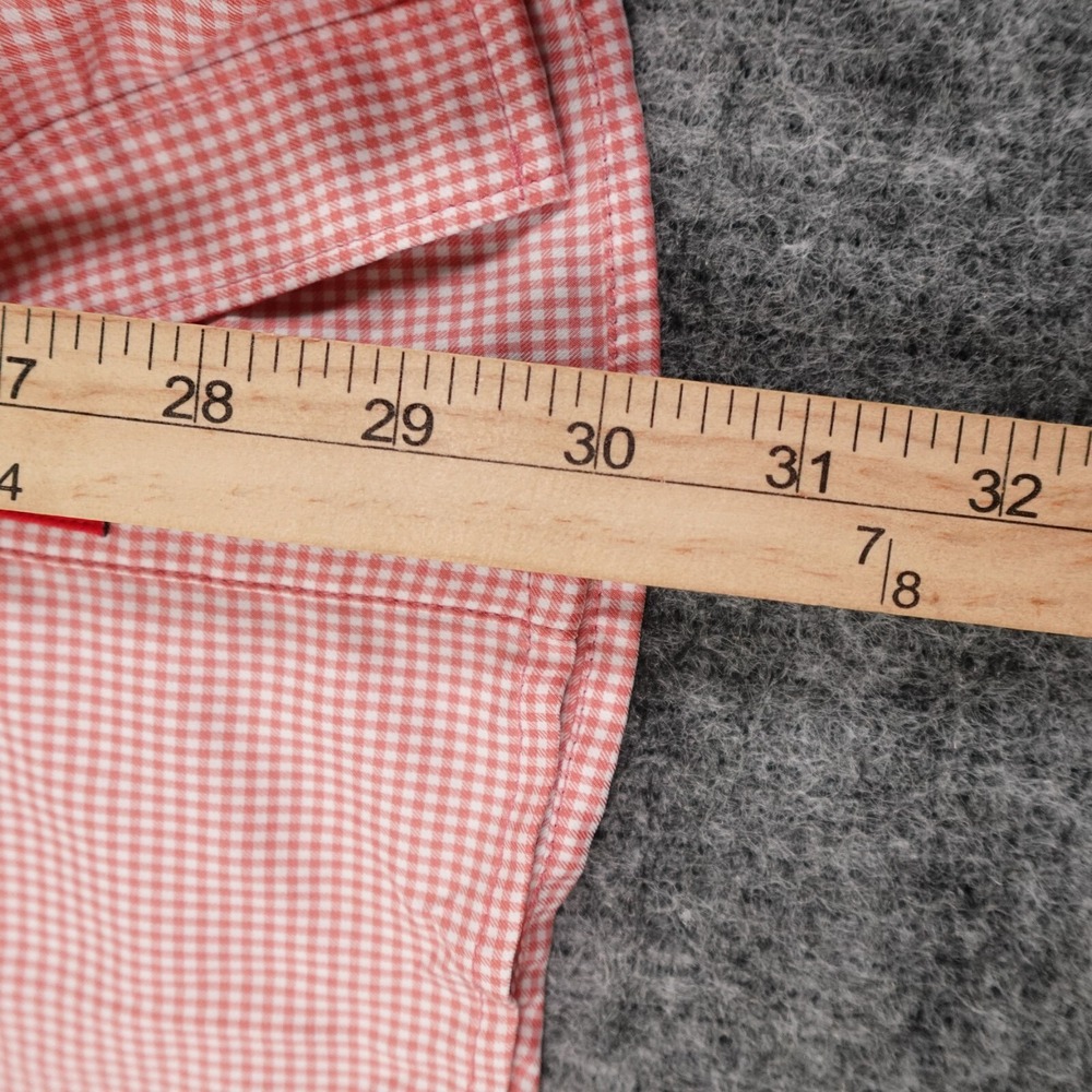 Mountain Khakis Shirt‎ Mens Medium Salmon Pink Passport EC Short Sleeve - Picture 8 of 11